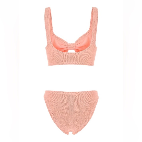 NWT Hunza g bonnie bikini in peach one size - Picture 5 of 9